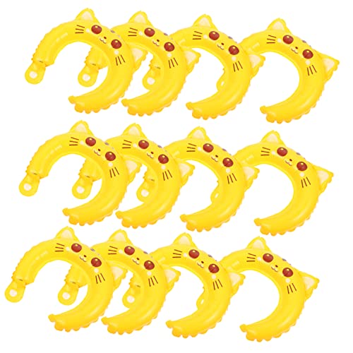 NAMOARLY 50 Stück Stirnband Aus Aluminiumfolie Ballons Stirnband Tier Aufblasbares Aufblasbares Tier Kinderballon Rosa Ballons Kaninchenspielzeug Tier Stirnbänder von NAMOARLY