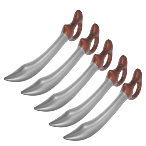 NAMOARLY 5St Piratenmesser-Ballon Spiele Schwimmbecken für für geburtstagsgeschenk aufblasbarer pool kinderpool Piratenschwerter für Schwerter PVC von NAMOARLY