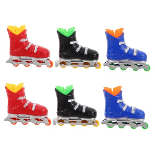NAMOARLY 6 Paare Mini Skateboards für Finger Tragbare Finger Skates für Erwachsene Einzigartiges Desktop für Koordination und Spaß NAMOARLY 6 Paare Mini Skateboards für Finger Tragbare Finger Skates für Erwachsene Einzigartiges Desktop für Koordination und Spaß von NAMOARLY