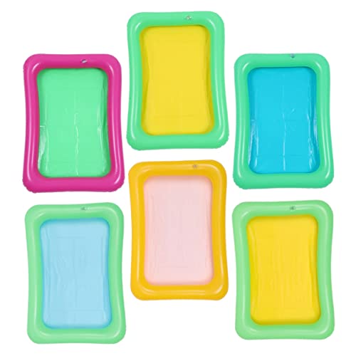 NAMOARLY 6 Stück Aufblasbarer Eisbar-Sandtisch aufblasbare servierbar aufblasbare getränkehalter Aufblasbarer Serviertablett für Getränke Party Salat-Eisschale Salattablett Büffetkühler PVC NAMOARLY 6 Stück Aufblasbarer Eisbar-Sandtisch aufblasbare servierbar aufblasbare getränkehalter Aufblasbarer Serviertablett für Getränke Party Salat-Eisschale Salattablett Büffetkühler PVC von NAMOARLY