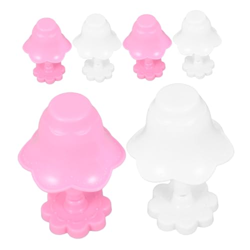 NAMOARLY 6 Stück Miniatur-tischlampe, Puppenhaus, Simulierte Mini-tischleuchte, Kleine Nachttischlampe von NAMOARLY