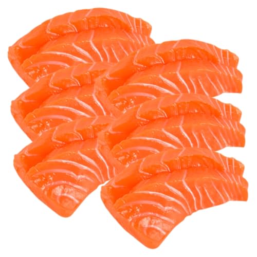 NAMOARLY Lachs Ornament Gefälschte Lachs Fisch Kunststoff Hause Prop Simulation Modell Fenster Display Requisiten Restaurant Decor von NAMOARLY