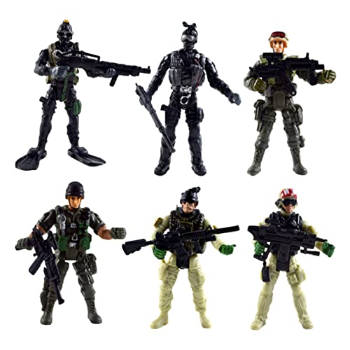 NAMOARLY 6St für Spezialeinheiten für Soldaten interaktives kinderspielzeuge für Special Forces-Palything Modell Spezialeinheiten NAMOARLY 6St für Spezialeinheiten für Soldaten interaktives kinderspielzeuge für Special Forces-Palything Modell Spezialeinheiten von NAMOARLY