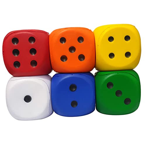 NAMOARLY 6Stücke PU Schaumwürfel Große Für Dekoration Und Party Accessoires Finger Zappelspielzeug Zur Stressbewältigung Und Kreativität NAMOARLY 6Stücke PU Schaumwürfel Große Für Dekoration Und Party Accessoires Finger Zappelspielzeug Zur Stressbewältigung Und Kreativität von NAMOARLY