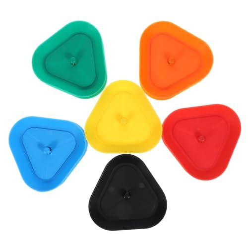 NAMOARLY 6er Set Handfreier Kartenhalter Dreiecksform Robuster Kartenständer Für Poker Und Spielkarten Praktische Halterung Für Bequemes Und von NAMOARLY
