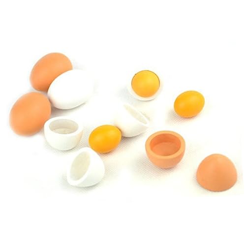 NAMOARLY 6er Set Ostereier Mit Verstecktem Eigelb Für Pädagogisches Lernspielzeug Für Rollenspiele Und Kreative Aktivitäten Ideal Für Ostern Und Vorschule NAMOARLY 6er Set Ostereier Mit Verstecktem Eigelb Für Pädagogisches Lernspielzeug Für Rollenspiele Und Kreative Aktivitäten Ideal Für Ostern Und Vorschule von NAMOARLY