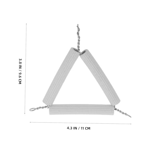 NAMOARLY 6pcs Zuverlässiger Keramikdreieck Tiegel -Rack Für Laborversuche Praktischer Tiegelhalter Dreieck Tiegel Rack Labors Crucible Shelf Laboratory Unterstützend von NAMOARLY
