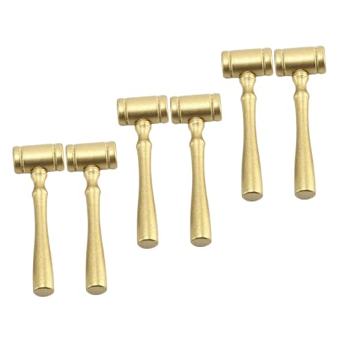 NAMOARLY 6st Spielzeughammer Für Kinder Auktionshammer Holzhammer Und Mini Richter Gavels. Richter Hammergericht Mini- Desserthammer Baby Kleidung Hölzern Requisiten NAMOARLY 6st Spielzeughammer Für Kinder Auktionshammer Holzhammer Und Mini Richter Gavels. Richter Hammergericht Mini- Desserthammer Baby Kleidung Hölzern Requisiten von NAMOARLY