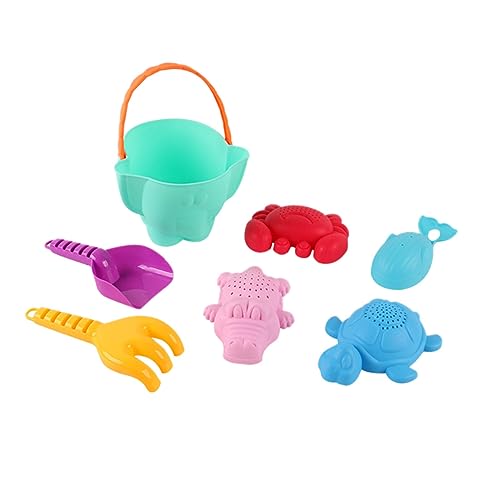 NAMOARLY 7-teiliges Strandspielzeug-Set Bunt Eimer Und Trichter Trichter Zum Verschütten Von Sand Strandspielzeug Zum Spielen Zufällige Farbe NAMOARLY 7-teiliges Strandspielzeug-Set Bunt Eimer Und Trichter Trichter Zum Verschütten Von Sand Strandspielzeug Zum Spielen Zufällige Farbe von NAMOARLY
