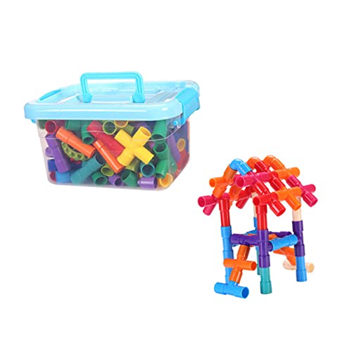 NAMOARLY 76 Teiliges Rohrbau Puzzle Für Konstruktionsspielzeug Mit Bildungsförderndes Puzzle Für Kreatives Und Lernen NAMOARLY 76 Teiliges Rohrbau Puzzle Für Konstruktionsspielzeug Mit Bildungsförderndes Puzzle Für Kreatives Und Lernen von NAMOARLY