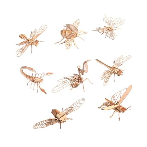 NAMOARLY 8 Stück Paintng Modell Kinderspielzeug Kinderpuzzles Kinderpuzzles Modelle Modell Ornament Simulationsmodell Figur Modell Bambus Beige NAMOARLY 8 Stück Paintng Modell Kinderspielzeug Kinderpuzzles Kinderpuzzles Modelle Modell Ornament Simulationsmodell Figur Modell Bambus Beige von NAMOARLY