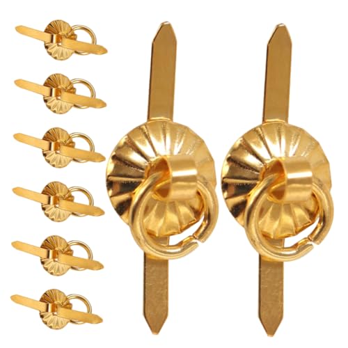 NAMOARLY 8 Stück Puppenhausgriffe, Mini-möbelzubehör, Vintage-schubladengriffe Im Maßstab 1:6 NAMOARLY 8 Stück Puppenhausgriffe, Mini-möbelzubehör, Vintage-schubladengriffe Im Maßstab 1:6 von NAMOARLY