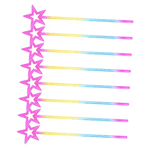 NAMOARLY 8 Stück Zauberstab Pop-Röhren beleuchten Seifenblasenstäbe Prinzessin kinderkleider kinderkleidung Kinderspielzeug elegante Feenstäbe Plastik Colorful NAMOARLY 8 Stück Zauberstab Pop-Röhren beleuchten Seifenblasenstäbe Prinzessin kinderkleider kinderkleidung Kinderspielzeug elegante Feenstäbe Plastik Colorful von NAMOARLY