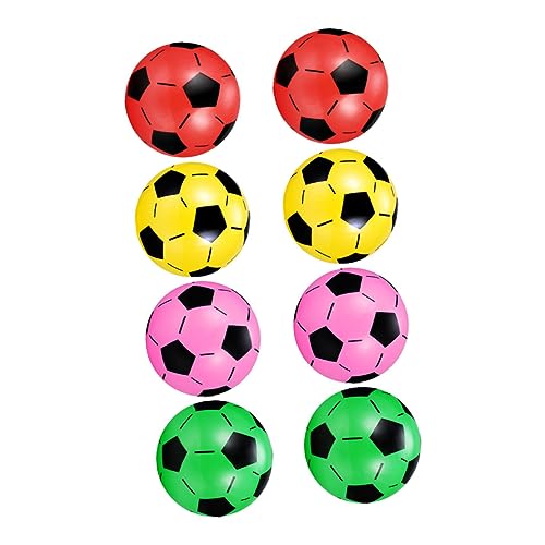 NAMOARLY 8 Stück aufblasbarer Ball Outdoor draußen fußball Fußballsportspielzeug Farbfußball buntes Fußballspielzeug aufblasbare Fußbälle Plastik NAMOARLY 8 Stück aufblasbarer Ball Outdoor draußen fußball Fußballsportspielzeug Farbfußball buntes Fußballspielzeug aufblasbare Fußbälle Plastik von NAMOARLY