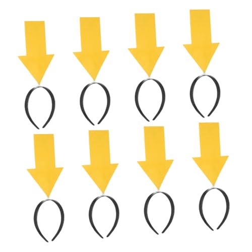 NAMOARLY 8-teiliges Party-haarband: Lustige Pfeilspitzen-stirnbänder – Pfeilsymbol-haarband, Haarschmuck Für Fotoautomaten-requisiten, Halloween Und Karneval von NAMOARLY