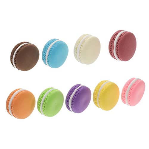 NAMOARLY 9 Stück Kuchen-Modell Französische Makronen Essen Spielzeugkuchen Backwaren, , Macaron Chili-Pfeffer-Dekorationen Künstlicher Macaron Simulations-Macaron Ton NAMOARLY 9 Stück Kuchen-Modell Französische Makronen Essen Spielzeugkuchen Backwaren, , Macaron Chili-Pfeffer-Dekorationen Künstlicher Macaron Simulations-Macaron Ton von NAMOARLY