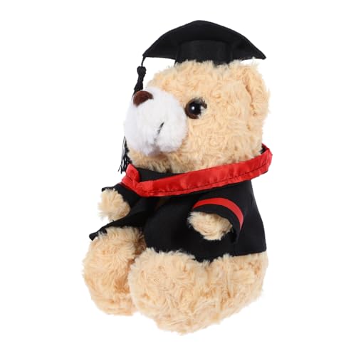 NAMOARLY Abschlussbär Plüschspielzeug Süßer Stoffbär Für Graduierungsfeiern Niedliches Deko Kuscheltier Für Sofa Bett Geschenkidee Für Studentenabschlüsse von NAMOARLY