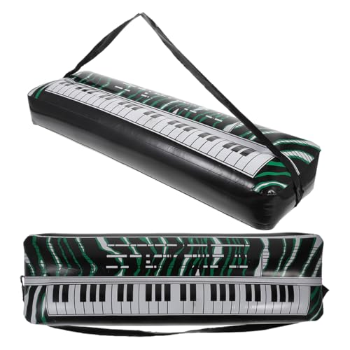 NAMOARLY 2 Stücke Aufblasbare Tastatur Klavier Für Jungen Und Mädchen Konzert Festival Party Requisiten Elektrische Blow-up Musikinstrument Spielzeug von NAMOARLY