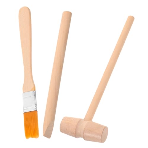 NAMOARLY Ausgrabungsset Teilig Holzhammer Meißel Pinsel Grabwerkzeug für Archäologie Lernen Hand Auge Koordination Kreativität für Outdoor Reisen NAMOARLY Ausgrabungsset Teilig Holzhammer Meißel Pinsel Grabwerkzeug für Archäologie Lernen Hand Auge Koordination Kreativität für Outdoor Reisen von NAMOARLY