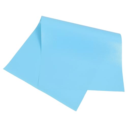 NAMOARLY Blatt Papier Mit Wassermuster DIY Ripple Wasser Szenenpuppenhausdekoration Häuser Garten Tisch Hellblau Ripple -wassereffekt Miniaturstrommuster Plastik Sky-Blue von NAMOARLY