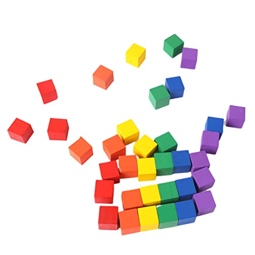 NAMOARLY Bunte Würfel Bauklötze Für DIY Bauwürfel Kleine Blöcke Für Kreative Spielideen Und Bastelprojekte von NAMOARLY