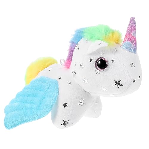NAMOARLY Bunter Einhorn-puppenanhänger Tier-schlüsselanhänger- Tier Zum Aufhängen Schwanzwedelndes Einhorn Ziehen Süßer Tieranhänger Tierpuppendekoration Plüschpuppe Weiß Pp Baumwolle NAMOARLY Bunter Einhorn-puppenanhänger Tier-schlüsselanhänger- Tier Zum Aufhängen Schwanzwedelndes Einhorn Ziehen Süßer Tieranhänger Tierpuppendekoration Plüschpuppe Weiß Pp Baumwolle von NAMOARLY