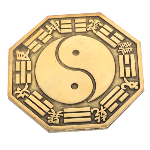 NAMOARLY Kleiner Runder Bagua-Spiegel Aus Kupfer Für Traditionelle Dekoration Als Accessoire Für Zuhause Oder Auf Reisen NAMOARLY Kleiner Runder Bagua-Spiegel Aus Kupfer Für Traditionelle Dekoration Als Accessoire Für Zuhause Oder Auf Reisen von NAMOARLY