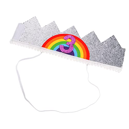 NAMOARLY Kronenhut Für Babygeburtstag Kinder Regenbogen Krone Kopfschmuck Partydekorationen NAMOARLY Kronenhut Für Babygeburtstag Kinder Regenbogen Krone Kopfschmuck Partydekorationen von NAMOARLY