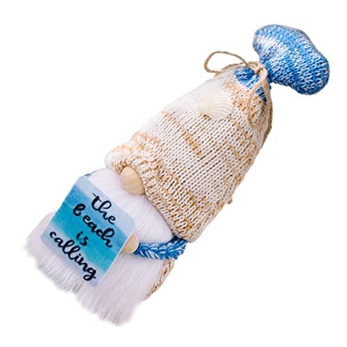 NAMOARLY Dwarf Home Ornaments Sommer Strand GNOME Dekoration Für Haus Und Garten Niedlicher Gnom Mit Meeresmuschel-Hut Für Strandpartys Und Sommerfestlichkeiten NAMOARLY Dwarf Home Ornaments Sommer Strand GNOME Dekoration Für Haus Und Garten Niedlicher Gnom Mit Meeresmuschel-Hut Für Strandpartys Und Sommerfestlichkeiten von NAMOARLY