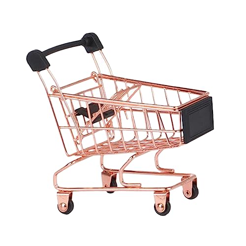 NAMOARLY Einkaufswagen Hausspielzeug Mini- Für Mini-kinderspielzeug Eisen Golden NAMOARLY Einkaufswagen Hausspielzeug Mini- Für Mini-kinderspielzeug Eisen Golden von NAMOARLY