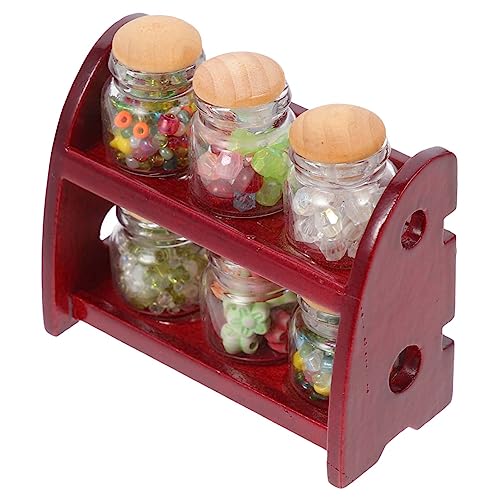 NAMOARLY Essen und DIY Toys mädchen DIY-Ornament bonbon dose Candy jar Miniaturbausätze Puppenhauszubehör Mini Bonbonglas Mini-Landschaftsstütze Plastik NAMOARLY Essen und DIY Toys mädchen DIY-Ornament bonbon dose Candy jar Miniaturbausätze Puppenhauszubehör Mini Bonbonglas Mini-Landschaftsstütze Plastik von NAMOARLY