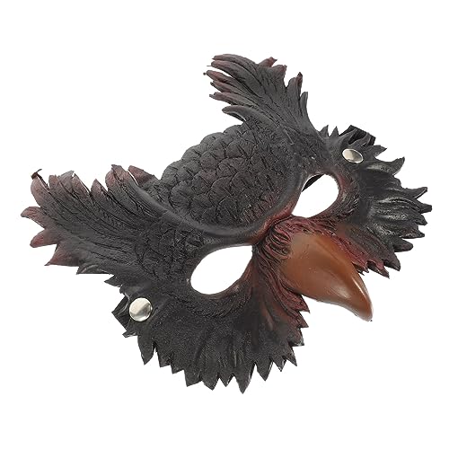NAMOARLY Eulenmaske Weichem Material Für Halloween-party Atmungsaktive Tiergesichtsmaske Für Cosplay Und Kreative Kostümdekoration Für Damen Und von NAMOARLY