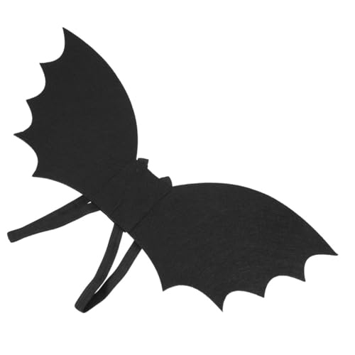 NAMOARLY Fledermausflügel Fledermaus-Cosplay-Requisiten Halloween-Teufelskostüm Kind Schläger Halloween Costume Halloween Kleidung Halloween-Kostümflügel Halloween-Partyzubehör Eva Black von NAMOARLY