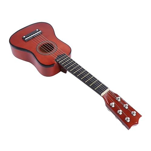 NAMOARLY Folk Gitarre aus Holz Akustische Mini Gitarre für Anfänger Komfortabel zu Halten Umweltfreundliche Lackierung für Mädchen und Jungen von NAMOARLY