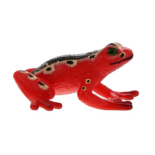 NAMOARLY Frosch-Modell Tierskulptur im Freien Krötenfigur Feengarten Tierminiatur für kinderspielzeug detekti Tiermodell Simulation von Tierornamenten Plastik rot NAMOARLY Frosch-Modell Tierskulptur im Freien Krötenfigur Feengarten Tierminiatur für kinderspielzeug detekti Tiermodell Simulation von Tierornamenten Plastik rot von NAMOARLY