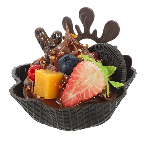 NAMOARLY Gefälschtes , Realistisches Eismodell, Simulierte Dessert-Display-Requisite, Künstliches - NAMOARLY Gefälschtes , Realistisches Eismodell, Simulierte Dessert-Display-Requisite, Künstliches - von NAMOARLY