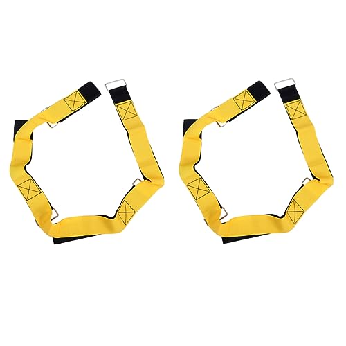 NAMOARLY Nylon-gurtband-Spiel Schnür-Training Für Die Entwicklung Der Gliedmaßen Für Outdoor-aktivitäten Lustige Fußstapfen-Spiel-Requisiten Für Teambildung Zufällige Farbe von NAMOARLY