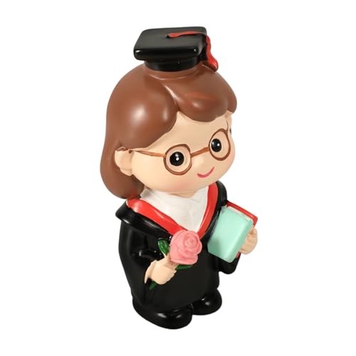 NAMOARLY Graduation Cake Figurine Dekoration Doktorin Miniatur Tortenaufsatz Abschlussfeier Party Deko für Kuchen und Desserts NAMOARLY Graduation Cake Figurine Dekoration Doktorin Miniatur Tortenaufsatz Abschlussfeier Party Deko für Kuchen und Desserts von NAMOARLY