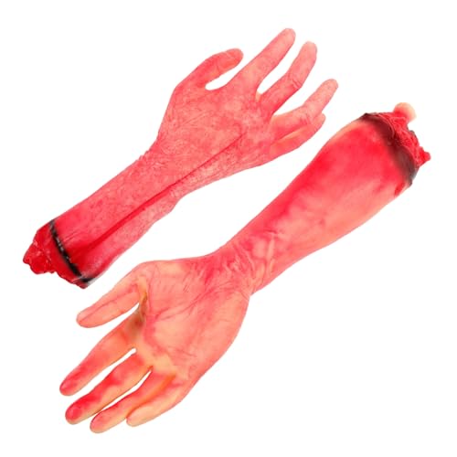 NAMOARLY Halloween Gebrochene Hand Deko Realistische Gruselige Und Blutige Fake Körperteile Für Spukhaus Requisiten Und Wohnkultur Für Schaurige Halloween Feiern von NAMOARLY