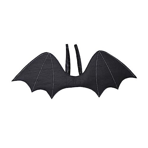NAMOARLY Halloween Schwarze Fledermausflügel Für Cosplay Zubehör Für Partys Bühnenaufführungen Und Verkleidungen Für Halloween Karneval Und Fasching NAMOARLY Halloween Schwarze Fledermausflügel Für Cosplay Zubehör Für Partys Bühnenaufführungen Und Verkleidungen Für Halloween Karneval Und Fasching von NAMOARLY