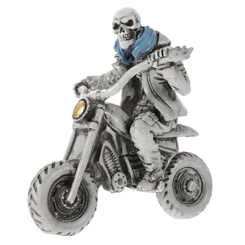 NAMOARLY Motor Skelett Statue Halloween Tisch Harz Schädel Figurine für Party NAMOARLY Motor Skelett Statue Halloween Tisch Harz Schädel Figurine für Party von NAMOARLY