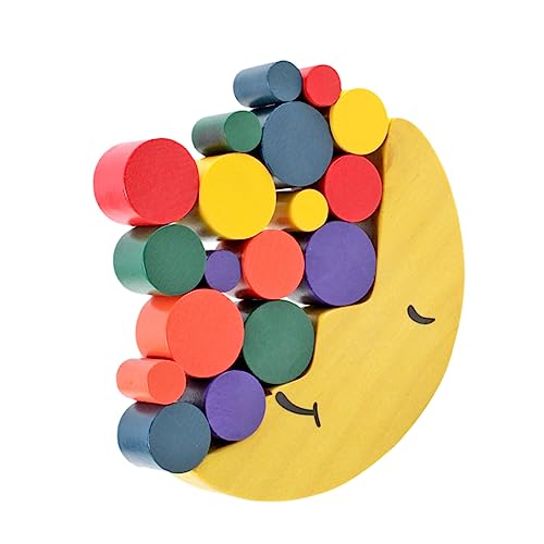 NAMOARLY Kleinkinder Frühe Bildung Spielzeug Holz Bausteine ​​Bunte Sortierung Stapeln Spielzeug von NAMOARLY