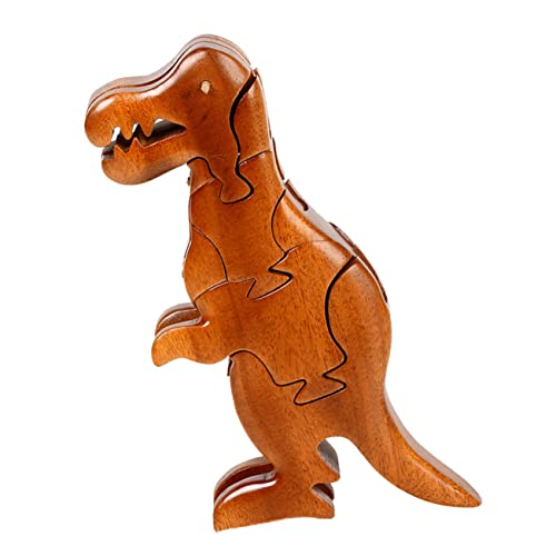 NAMOARLY Holzpuzzle Dinosaurierspielzeug Dinosaurier, Der Puzzles Zusammensetzt Dinosaurier-Modell- Frühes Pädagogisches Dinosaurier Bauspielzeug Hölzern Brown NAMOARLY Holzpuzzle Dinosaurierspielzeug Dinosaurier, Der Puzzles Zusammensetzt Dinosaurier-Modell- Frühes Pädagogisches Dinosaurier Bauspielzeug Hölzern Brown von NAMOARLY