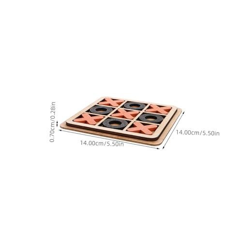 NAMOARLY Holzspielzeug Toe Brettspiel für Montessori Lernspiel für Eltern Junge Mädchen Interaktion Fördert Strategisches Kreatives Robustes Holz für Familienzeit NAMOARLY Holzspielzeug Toe Brettspiel für Montessori Lernspiel für Eltern Junge Mädchen Interaktion Fördert Strategisches Kreatives Robustes Holz für Familienzeit von NAMOARLY