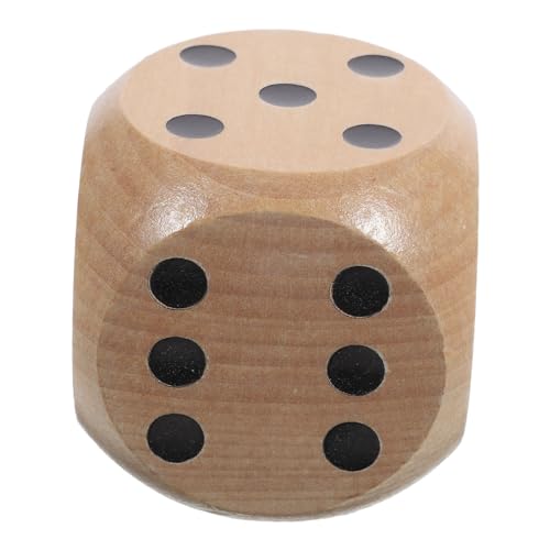 NAMOARLY Holzwürfel Holzwürfel für Spiele und Unterricht Hochwertiges Holzspielzeug Pädagogisches Würfelspiel für Erwachsene für Partys und Spielabende von NAMOARLY