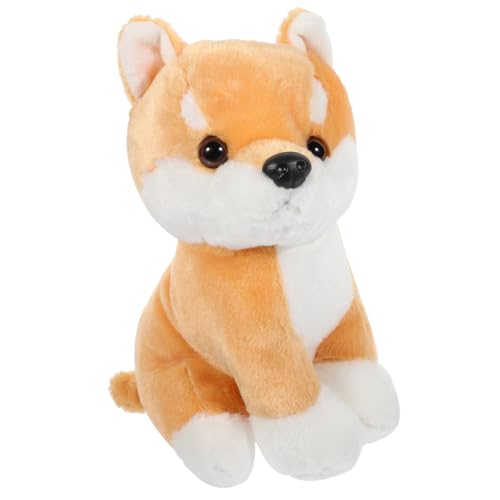 NAMOARLY Realistischer Welpe Stofftier Hund Hundepuppe Kawaii Plüsch Hund Home Decor Hundespielzeug von NAMOARLY