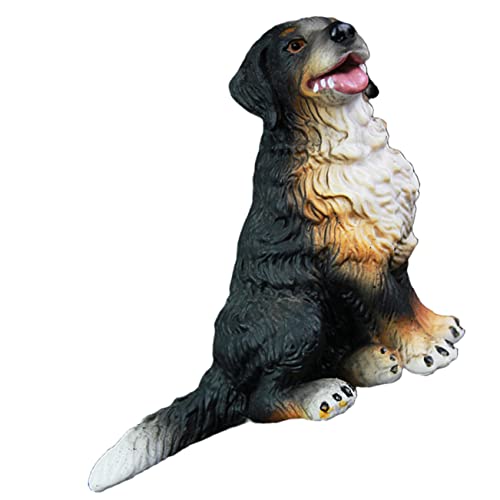 NAMOARLY Spielzeug Hund Hundefigur Aus Hochwertigem Material Simulierter Hund Dekorative Basteltier Statue Für Perfekte Kleine Hundedekoration Für Schreibtisch Und Zuhause Deko Hund von NAMOARLY