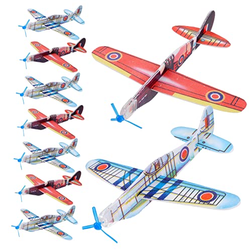 NAMOARLY Segelflugzeug-Spielzeug Für Kinder Kreatives Flugzeug-Spielzeug-Set Interaktive Schaumstoff-Flugzeuge Helle Kinderkoordination Zufällige Farbe von NAMOARLY