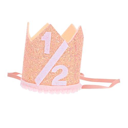 NAMOARLY Jungen und Mädchen Geburtstag Hut 1/2 Geburtstag Krone Halbjahr Party Baby Dusche Kopfbedeckungen NAMOARLY Jungen und Mädchen Geburtstag Hut 1/2 Geburtstag Krone Halbjahr Party Baby Dusche Kopfbedeckungen von NAMOARLY