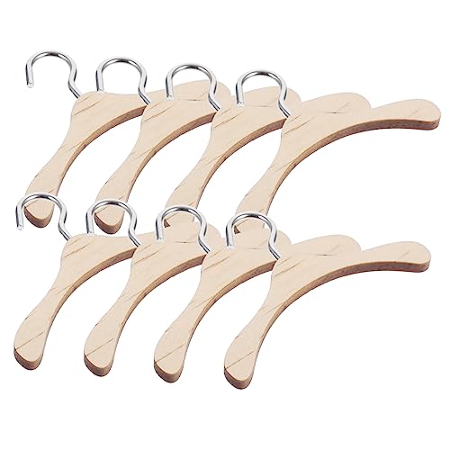 NAMOARLY Kleiderbügel Für Puppen Puppenzubehör Holzkleiderbügel Für Puppenkleidung Ideal Für Puppenschränke Und Puppenstubenmöbel NAMOARLY Kleiderbügel Für Puppen Puppenzubehör Holzkleiderbügel Für Puppenkleidung Ideal Für Puppenschränke Und Puppenstubenmöbel von NAMOARLY